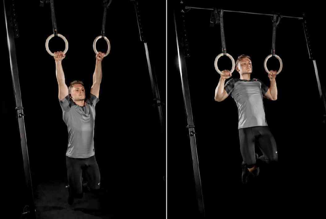 Wooden Gymnastic Rings – Adjustable Gym Rings for Strength Training