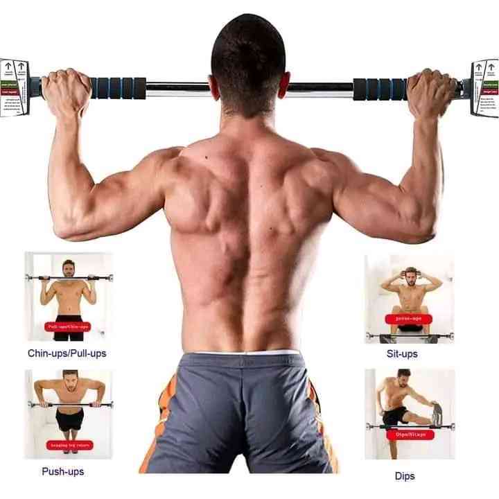 Adjustable Doorway Pull Up Bar – Home Gym Fitness Bar