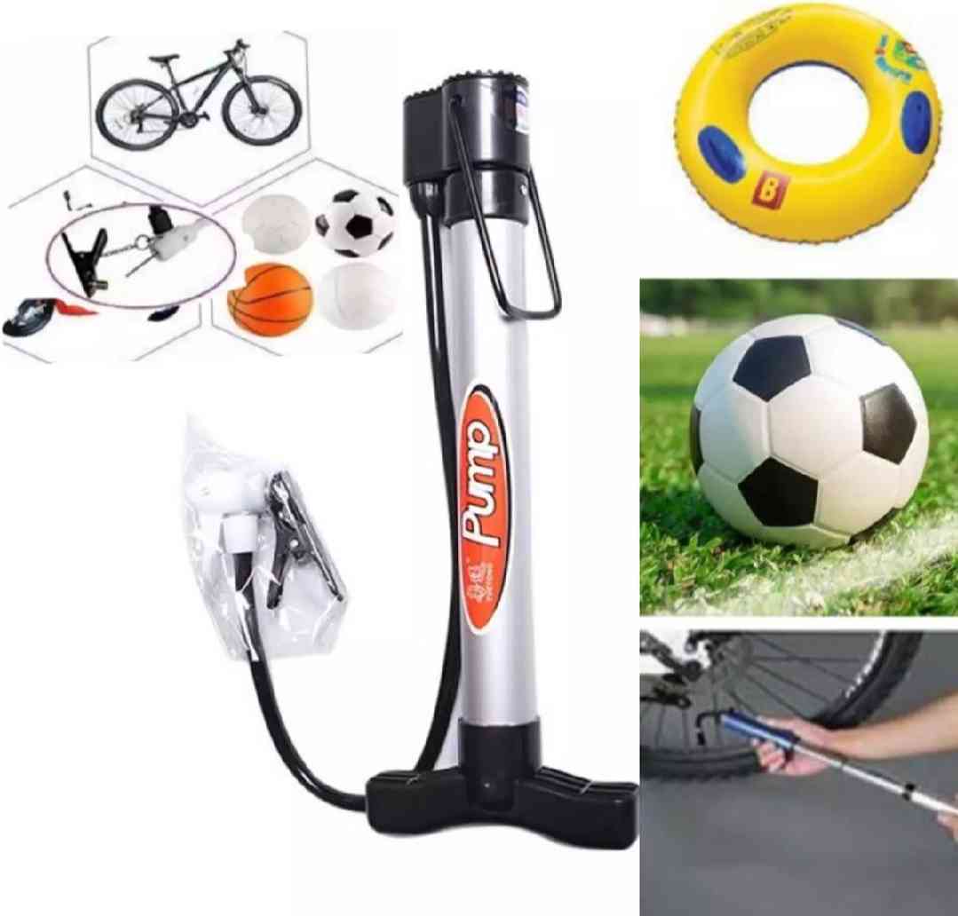 Multi-Purpose Foot Air Pump – Bicycle, Motorcycle & Ball Pump
