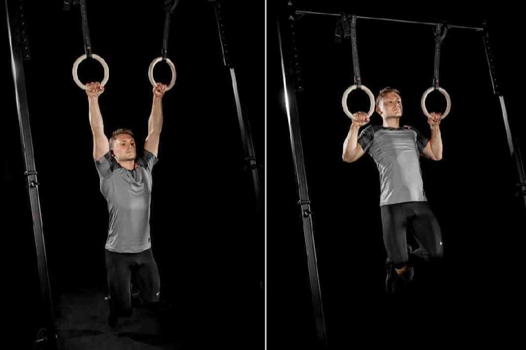 Wooden Gymnastic Rings – Adjustable Gym Rings for Strength Training
