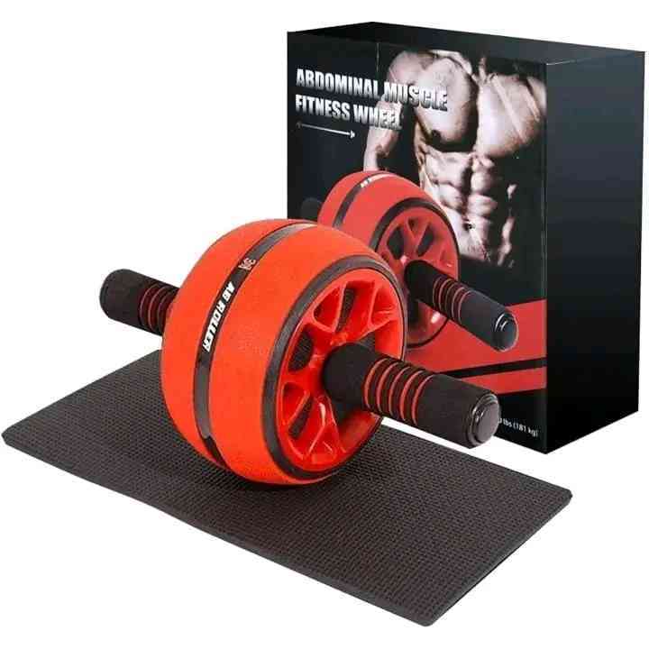 Dual Wheel Ab Roller – Abdominal Muscle Fitness Wheel