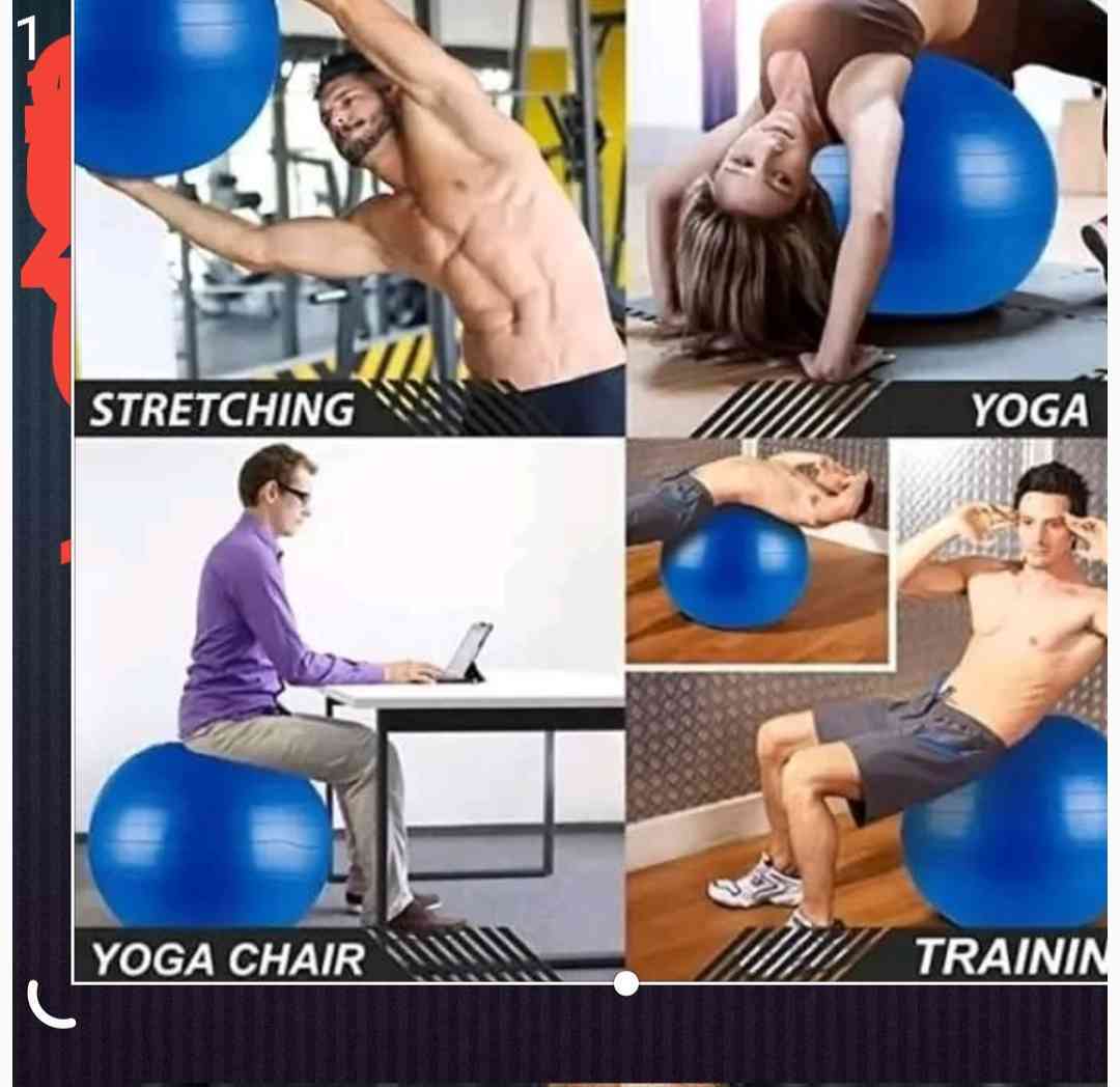 Massage Balance Ball – Spiky Exercise & Therapy Ball